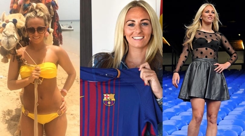 Toni Duggan, la sexy attaccante del Barcellona