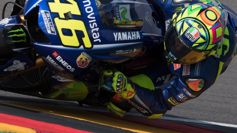 MotoGp, Yamaha: Rossi è tornato in pista al Misanino