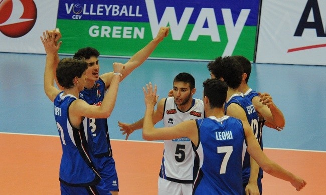 Volley: L'Under 17 centra la terza vittoria contro la Spagna