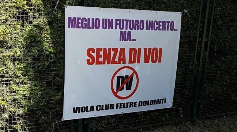 Fiorentina, i tifosi contro i Della Valle: «Meglio un futuro incerto, ma senza di voi»