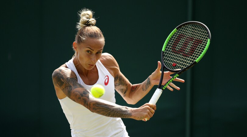 Polona Hercog, la tennista più tatuata di Wimbledon