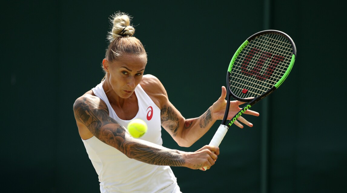 Polona Hercog, la tennista più tatuata di Wimbledon
