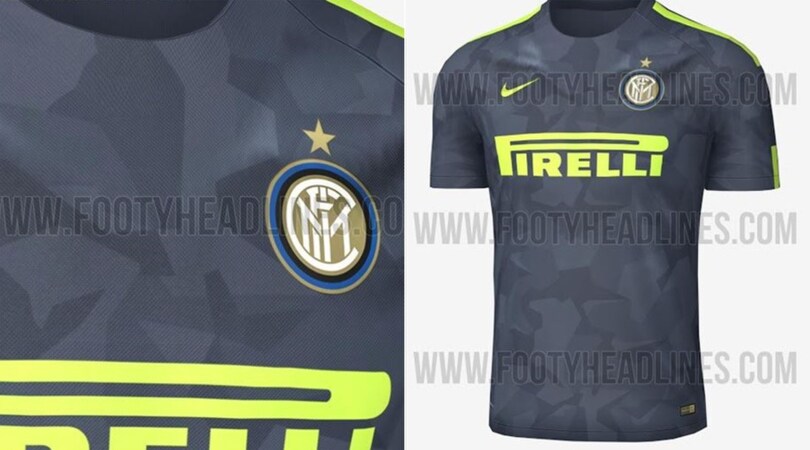Inter 2017/18: la probabile nuova terza maglia sorprende tutti