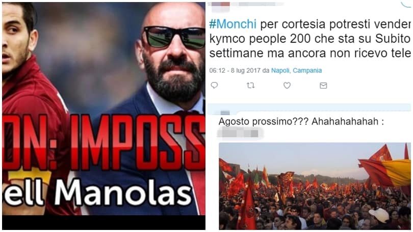 «Roma, ci vediamo al Circo Massimo»: le frasi di Monchi scatenano il web