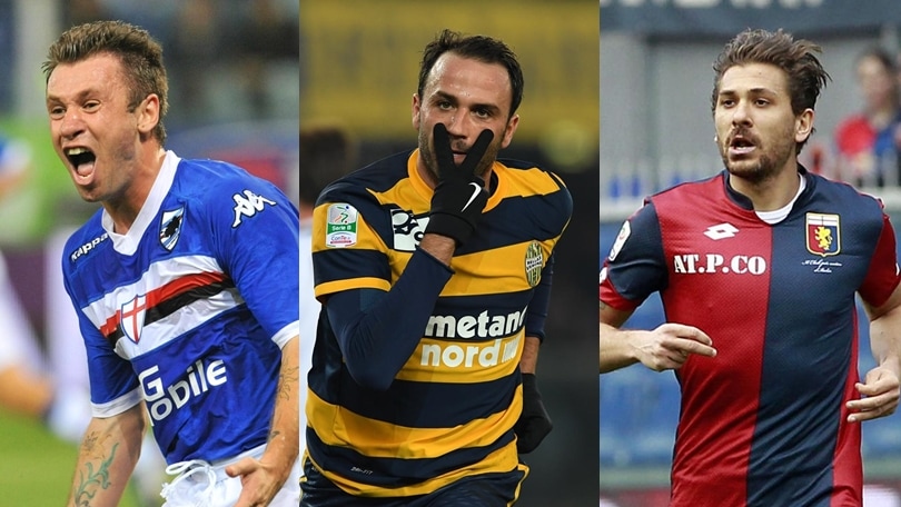 Cassano riparte dal Verona: tridente con Cerci e Pazzini