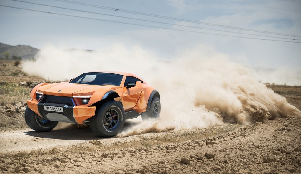 Zaroq Sandracer 500GT, la supercar delle dune