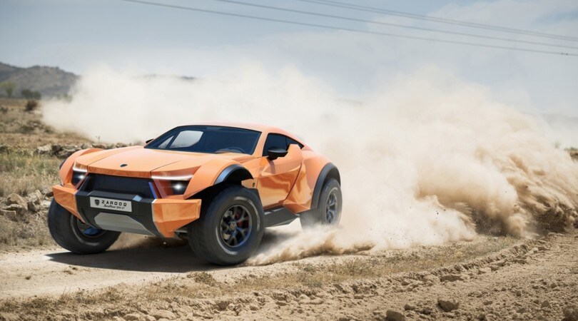 Zaroq Sandracer 500GT, la supercar delle dune