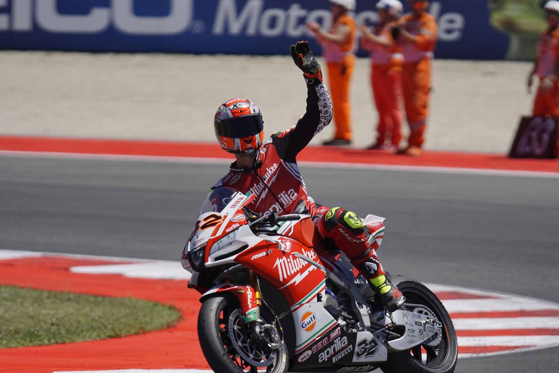 SBK Milwaukee Aprilia, Savadori: «Non è stato un weekend facile»