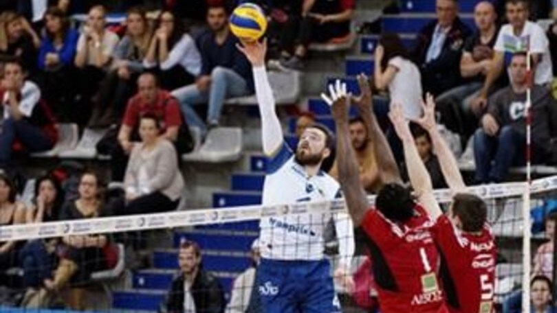 Volley: Superlega, a Trento il figlio d'arte Nicolas Hoag