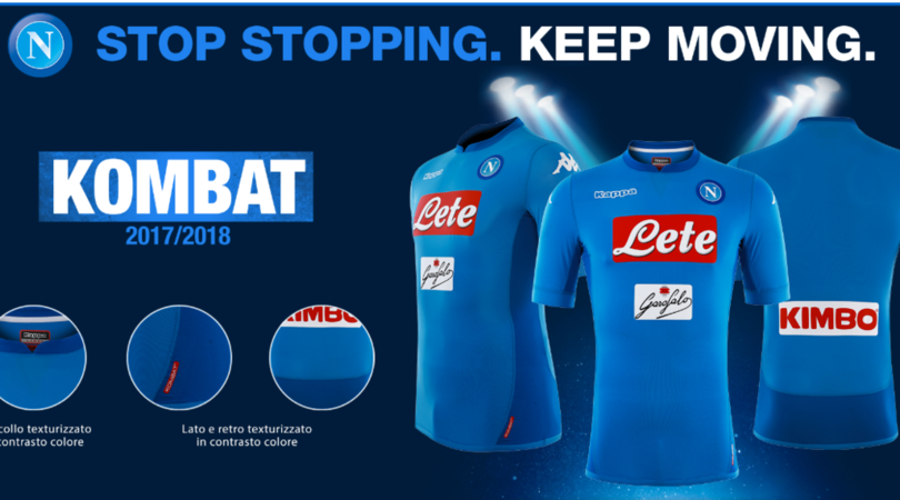 Napoli, la nuova maglia che guarda al futuro
