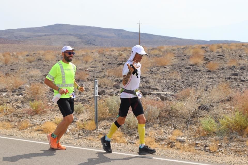 Marco Bonfiglio è secondo alla Badwater ultramarathon