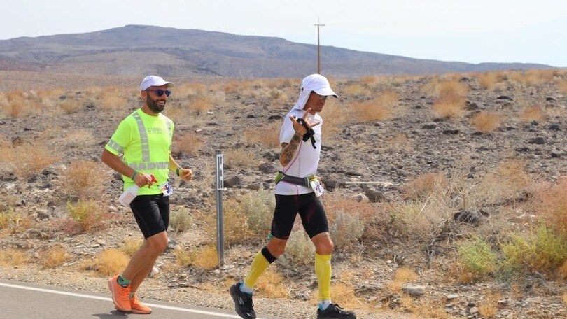 Marco Bonfiglio è secondo alla Badwater ultramarathon