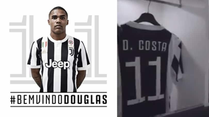 Seconda Maglia Juventus DOUGLAS COSTA Seconda Maglia Juventus DOUGLAS COSTA