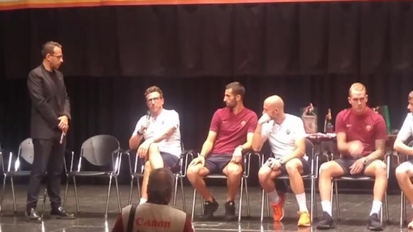 Di Francesco: "Apriamo le porte ai tifosi"