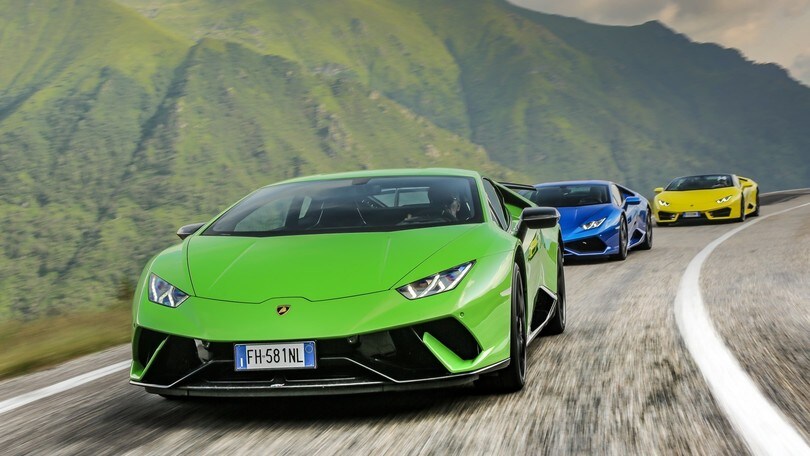 Con la Lamborghini Huracàn in Transilvania: foto