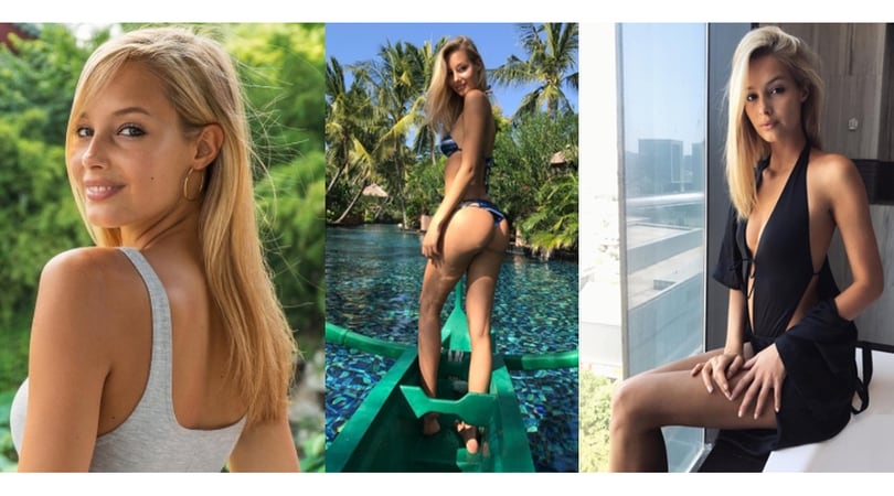 Viky Varga, vacanze sexy in Italia