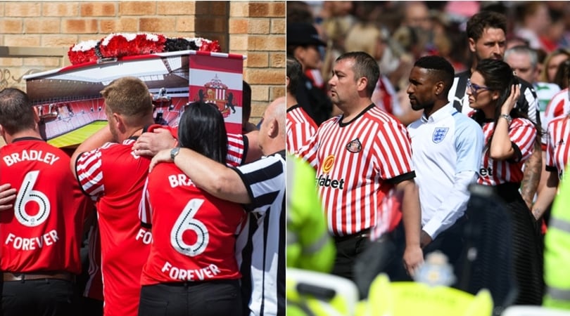 I funerali del piccolo Bradley Lowery: Defoe tra la folla commossa