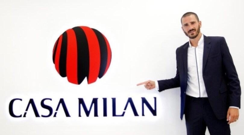 Bonucci a Casa Milan: ecco le prime foto