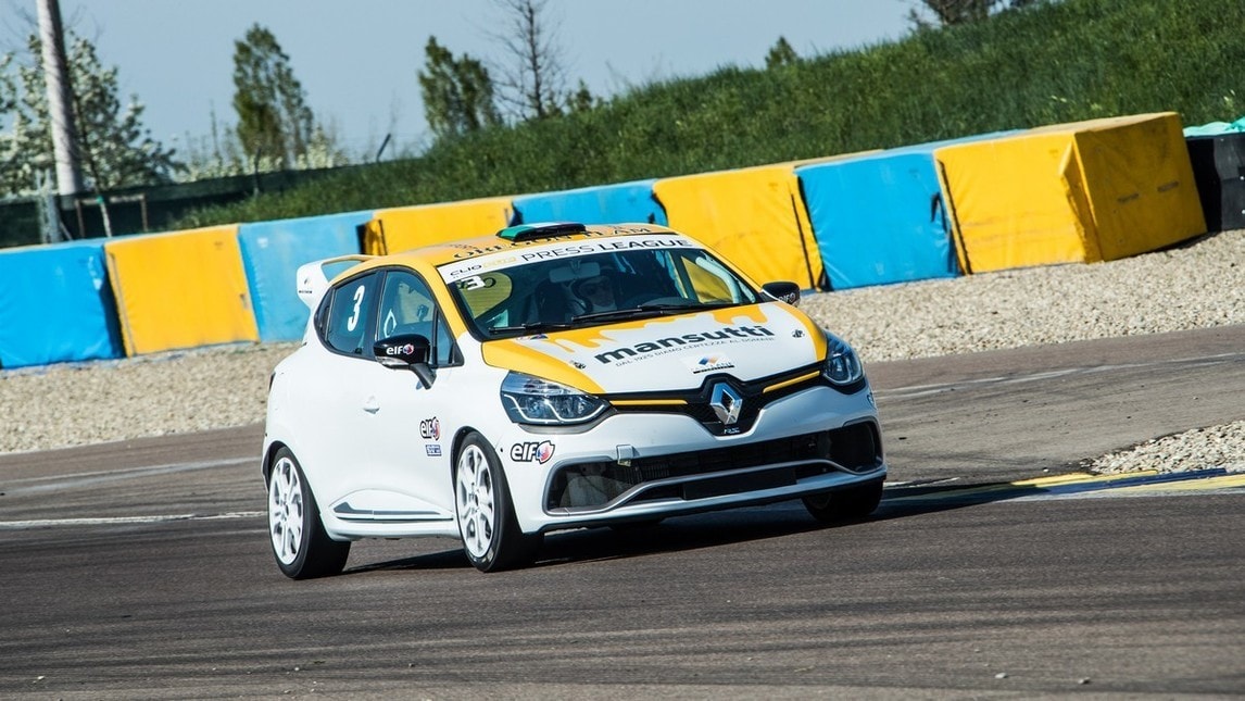 Renautl Clio Cup, il Corsport in pista a Misano
