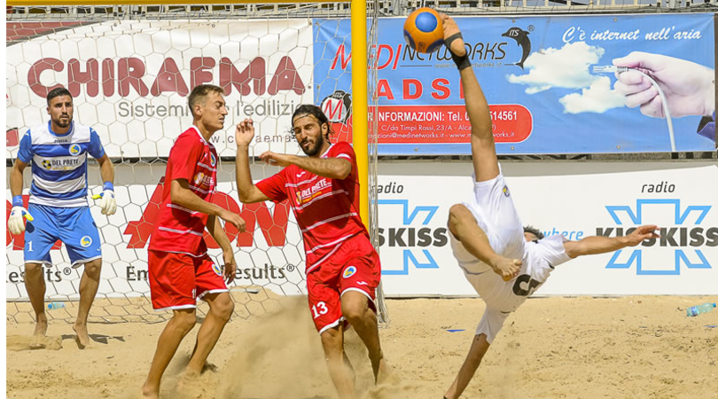Beach soccer: segui LIVE la 3° tappa