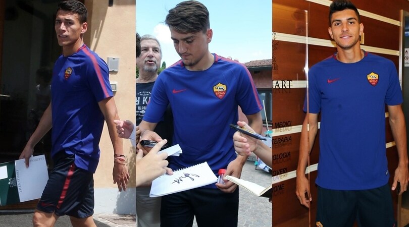 Roma: il primo giorno di Moreno, Ünder e Pellegrini