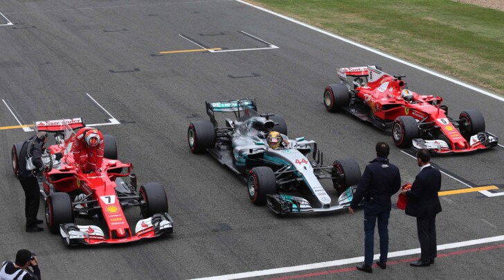 F1 Gp Silverstone: dominio Hamilton, Raikkonen 3° e Vettel 7°