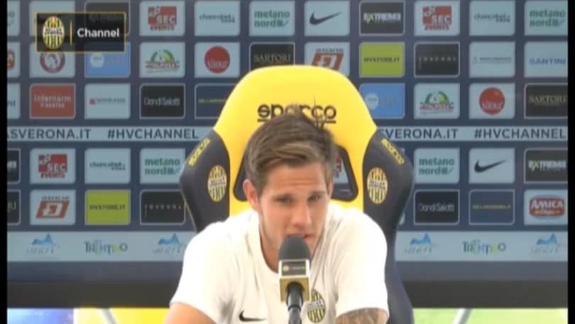 Zuculini: "Contento di rimanere a Verona"