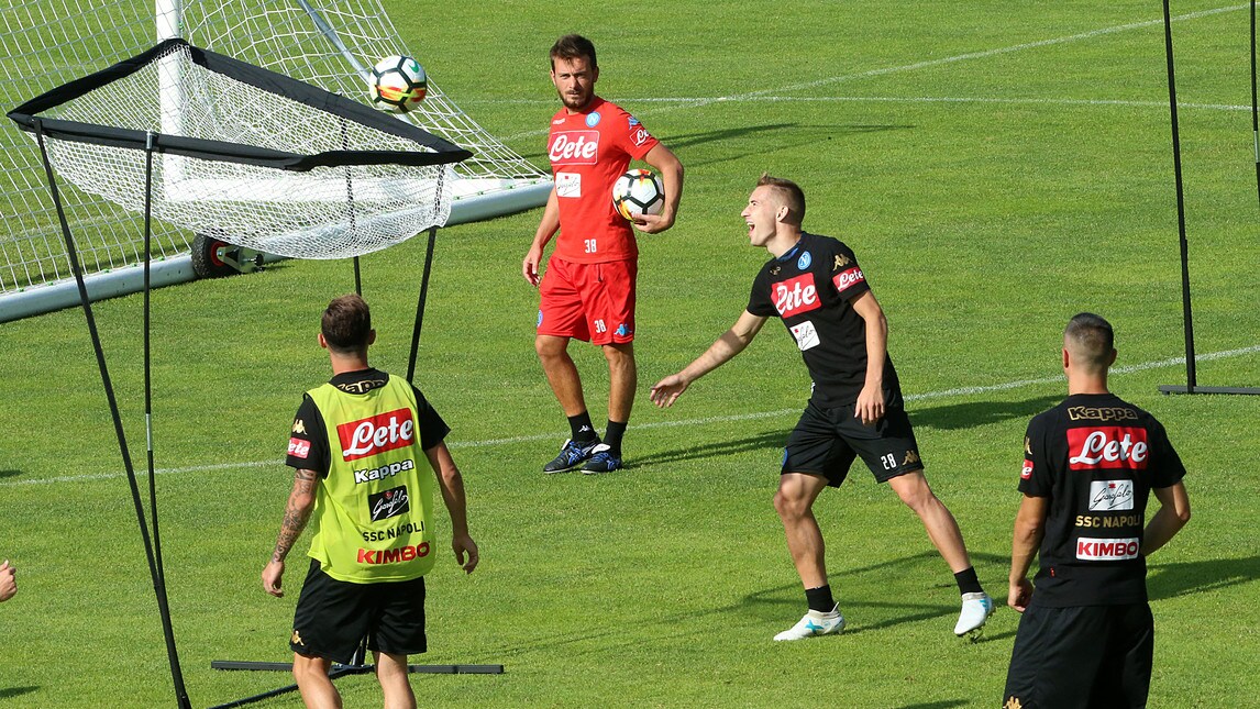 Allenamento Napoli nuove Allenamento Napoli nuove