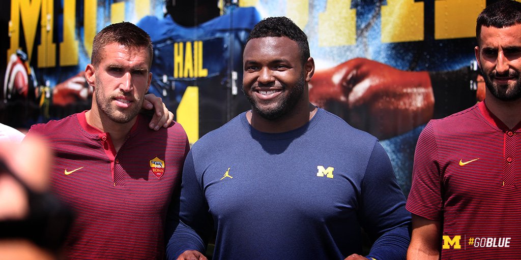 Roma-Michigan Wolverines, l'incontro e lo "scambio di ruoli"