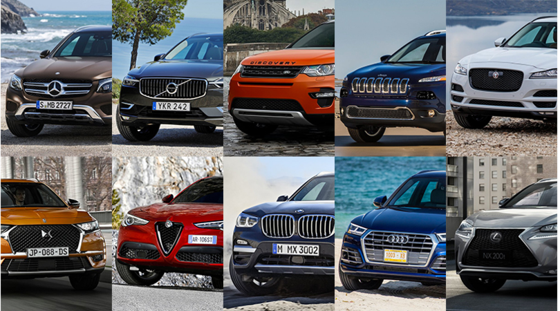 Sport utility premium: i fantastici dieci