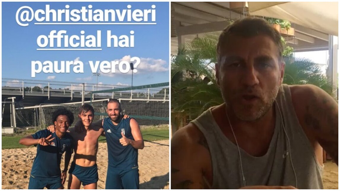 Vieri accetta la sfida di Dybala, Higuain e Cuadrado