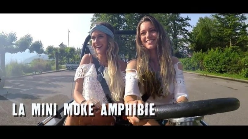 Mini Moke Anfibia by Lazareth, dalla strada all'acqua