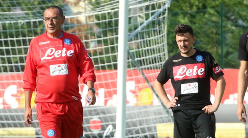 Il Napoli si allena a Dimaro, c'è anche Mario Rui