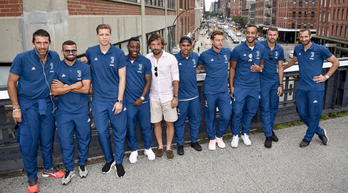 Juventus e Pirlo, di nuovo insieme a New York