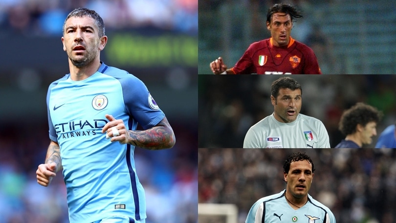 Da Bernardini a Kolarov, quei pochi che hanno giocato per Roma e Lazio
