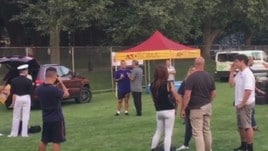 Roma, Nainggolan e Pallotta a colloquio dopo l’allenamento