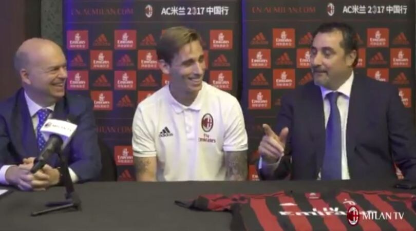 Milan, ecco Biglia. E Mirabelli lo aiuta a non dire: «Forza...Lazio»