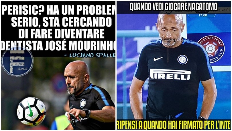 Il mercato dell'Inter non decolla: l'ironia social su Spalletti