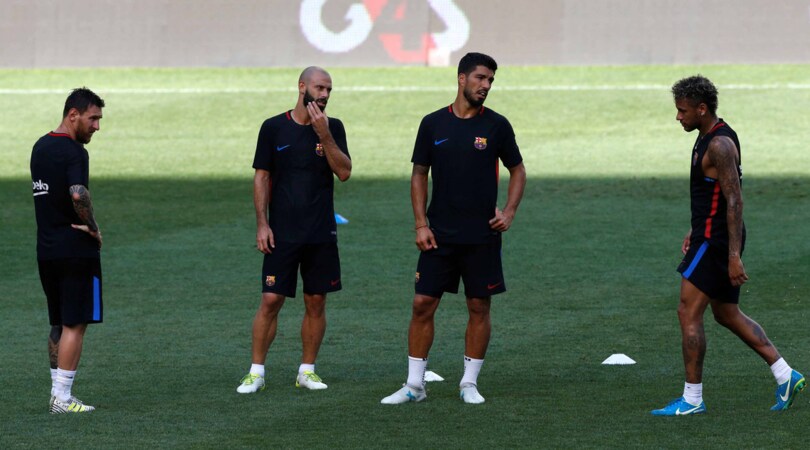 Il Barcellona aspetta la Juventus, Neymar sembra fuori dal gruppo