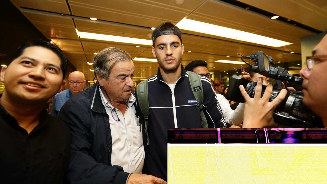 Morata a Singapore: è pronto a unirsi al Chelsea