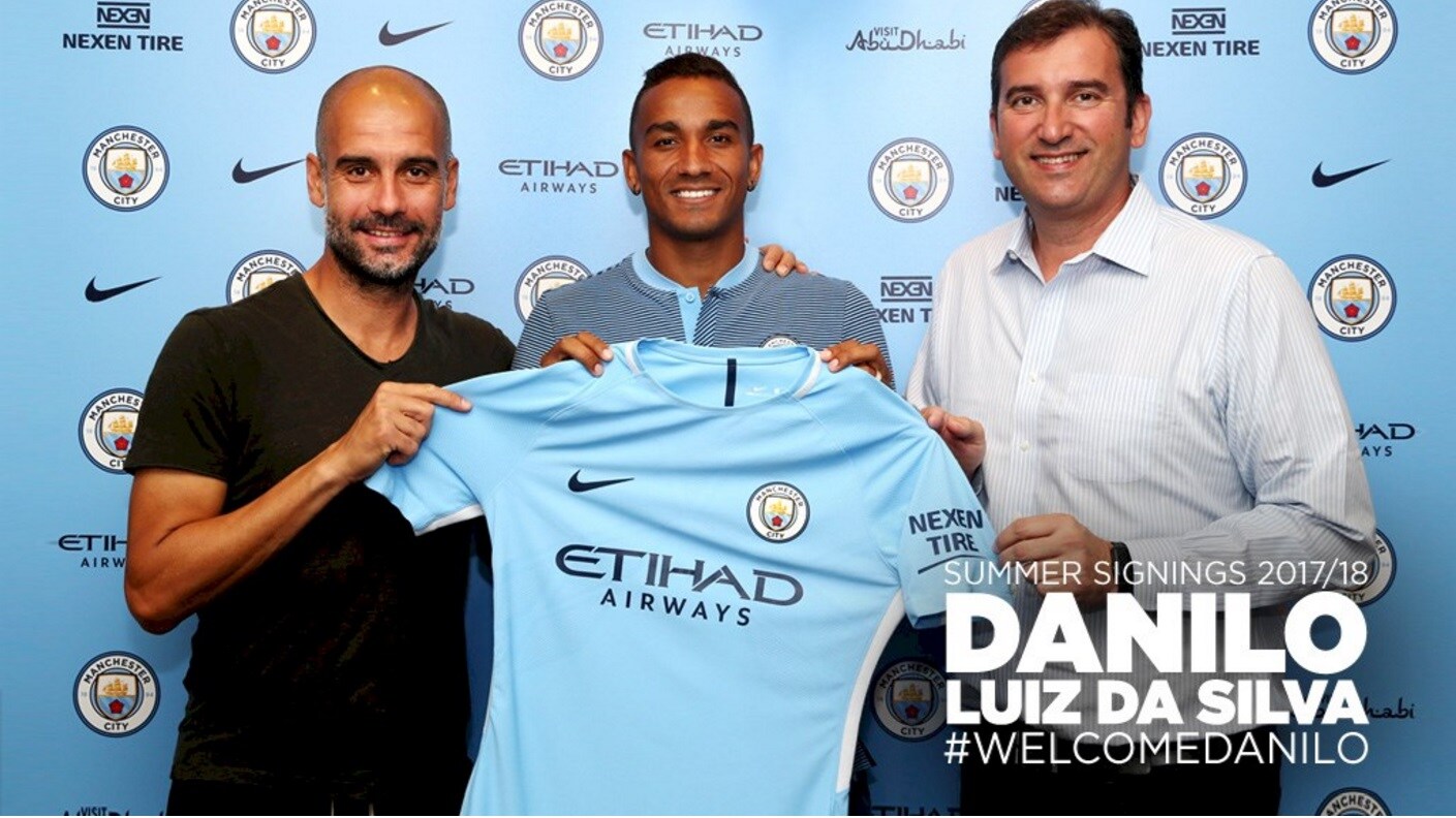 Danilo al Manchester City: è ufficiale