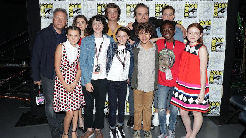 Stranger Things 2: le foto del cast al Comic Con