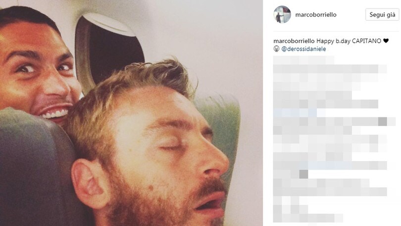 Auguri a De Rossi: quelli di Borriello sono tutti da ridere!