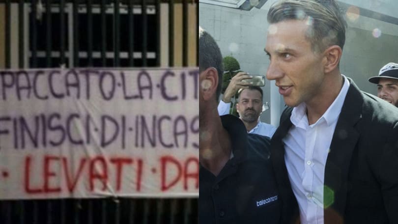 Fiorentina, un altro striscione contro Bernardeschi
