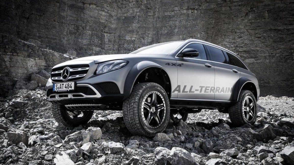 Mercedes E All-Terrain 4x4², il "big foot" di Stoccarda
