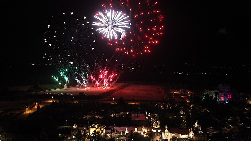 Rainbow Magicland si illumina con Magic Fire Festival