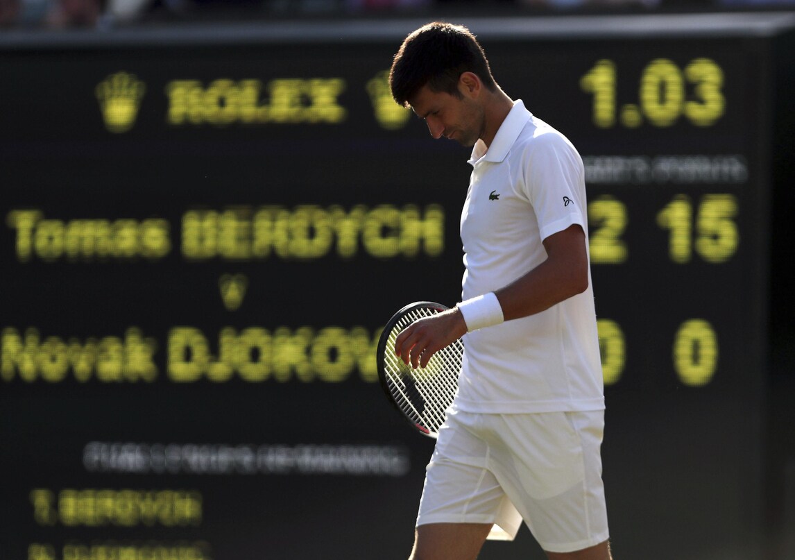 Tennis, stagione finita per Djokovic: «Il mio anno è finito»
