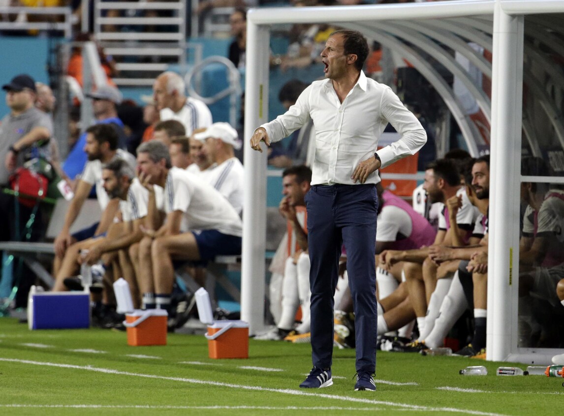Juventus, Allegri: «Abbiamo un mese per migliorarci. Il Milan? Mercato da scudetto»