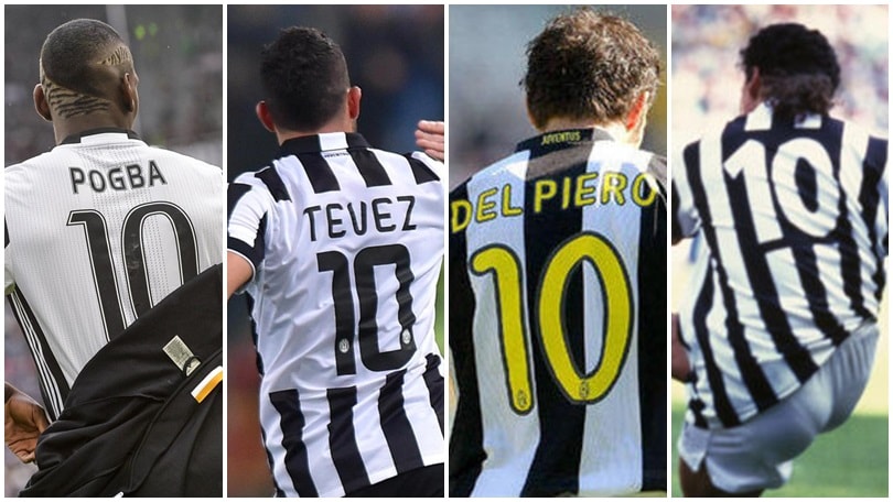 Juventus, la maglia numero 10 è ancora libera