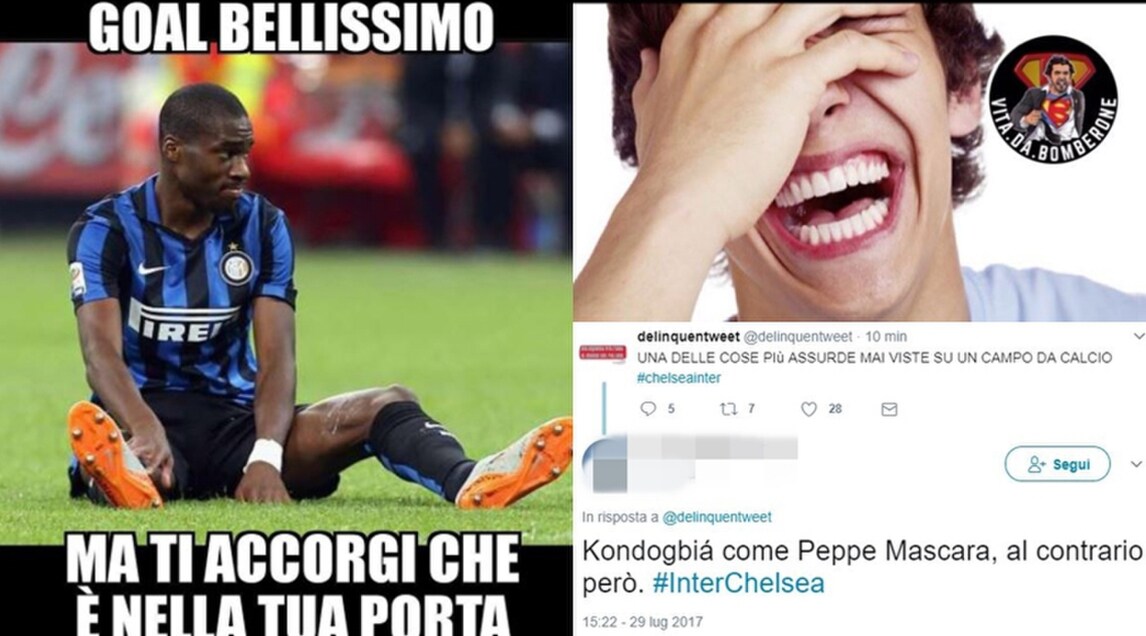 Kondogbia, autogol da urlo: i tifosi non ci credono